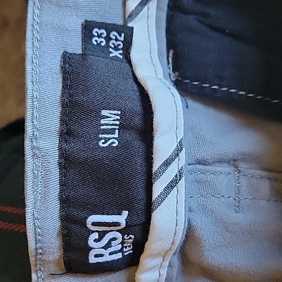 All gray Slim RSQ Jeans 33x32 - Picture 2 of 2